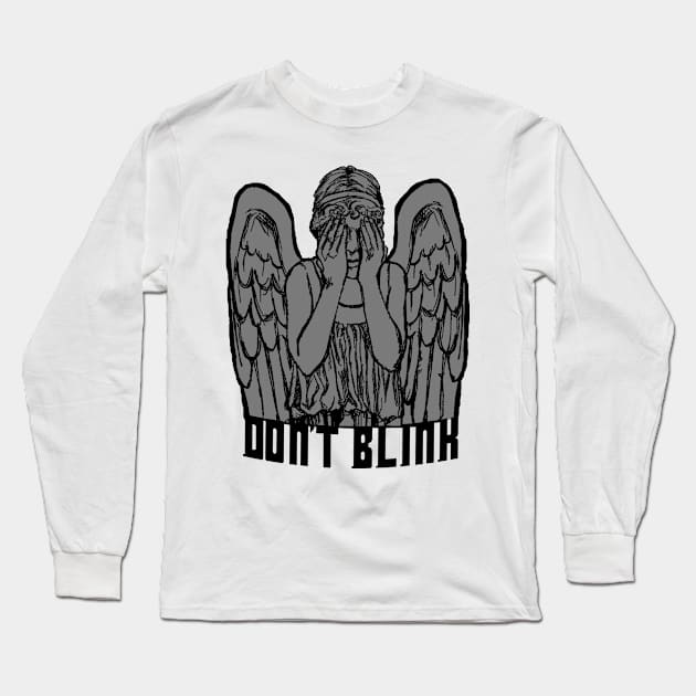 Weeping Angels Long Sleeve T-Shirt by Butnyes